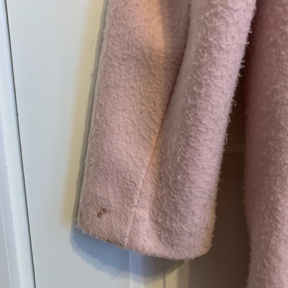 Dusty Pink Pea Coat - Picture 7 of 7